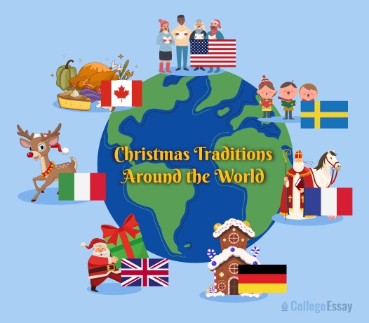 5 ways to write about christmas traditions around the world